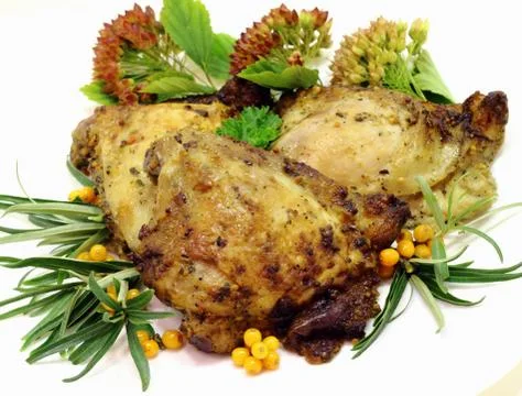 Fried chicken Stock Photos