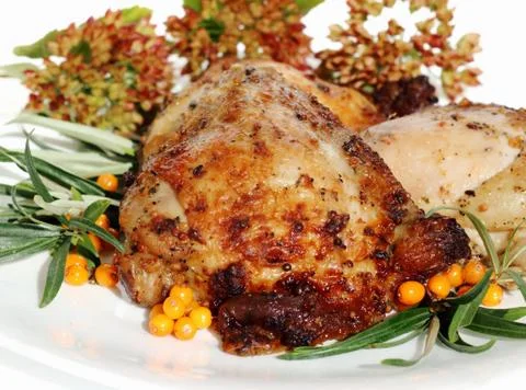 Fried chicken Stock Photos
