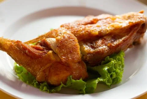 Fried chicken Stock Photos