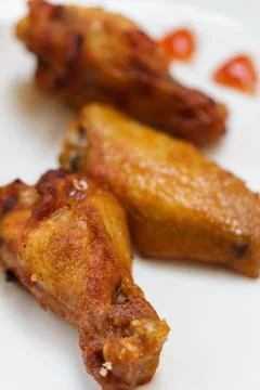 Fried chicken Stock Photos