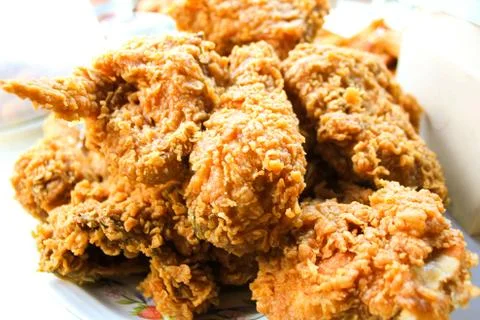 Fried chicken Stock Photos