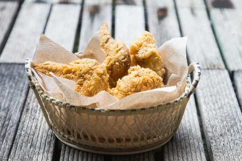 Fried chicken Stock Photos