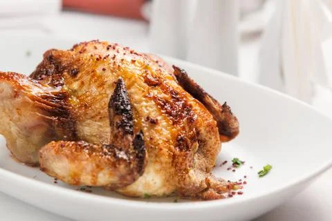 Fried chicken. Stock Photos