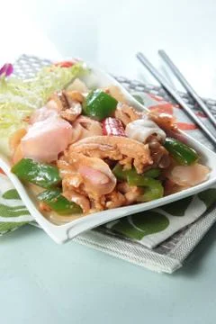 Fried chicken Stock Photos