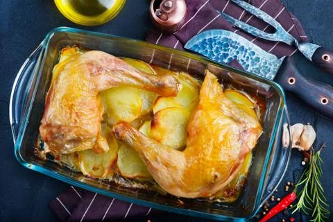 Fried chicken Stock Photos