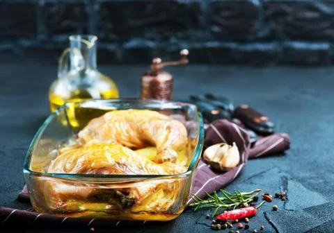 Fried chicken Stock Photos