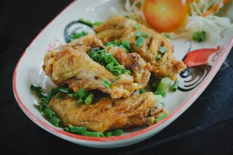 Fried chicken Fotos Stock