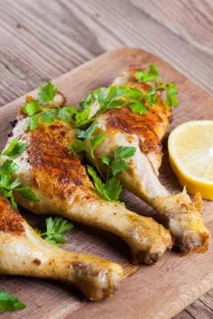 Fried chicken Stock Photos