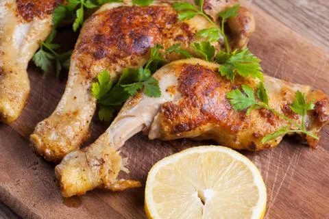 Fried chicken Foto stock