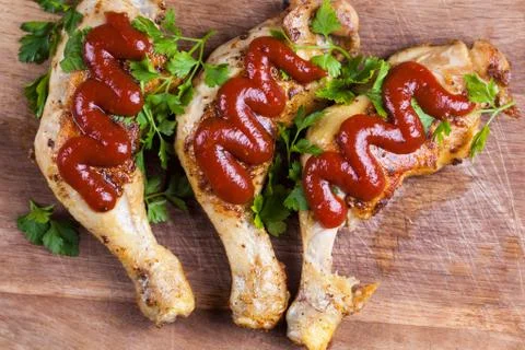 Fried chicken Stock Photos