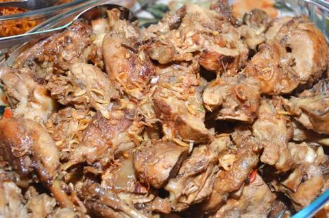 Fried chicken Stock Photos