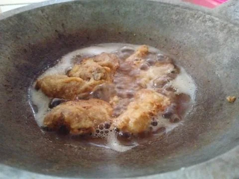 Fried chicken Stock-Fotos