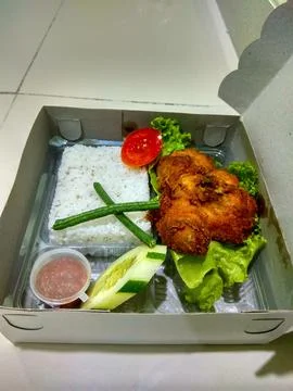 Fried chicken Stock Photos