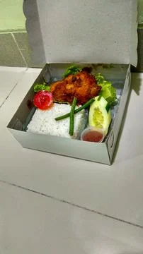 Fried chicken Stock Photos