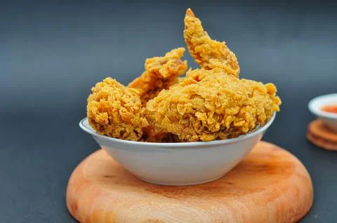 Fried chicken Stock Photos