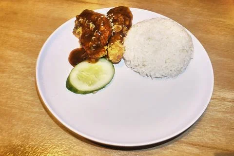 Fried chicken Stock Photos