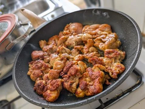 Fried chicken Stock Photos