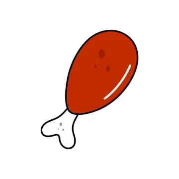 Fried chicken vector design template illustration Stock Illustration