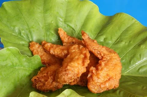 Fried chicken wing Foto stock