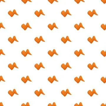 Fried chicken wings food pattern on white background 스톡 일러스트