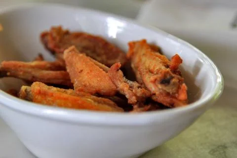 Fried Chicken wings Stock Photos