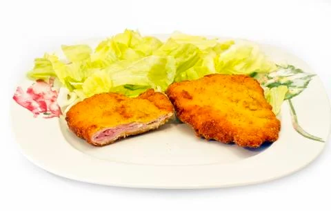 Fried cordon blue 写真素材