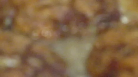 Fried cutlet. Meat. Stock Footage 9911488