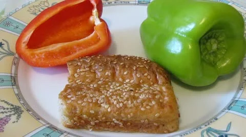 Fried cutlet. Meat. Stock Footage 9914229