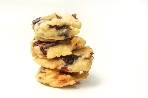 This is fried dodol, a typical West Java Sundanese food from Indonesia, pil.. Stock-Fotos