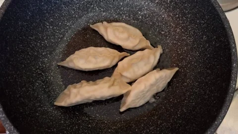 Fried Dumplings 스톡 동영상 278838414