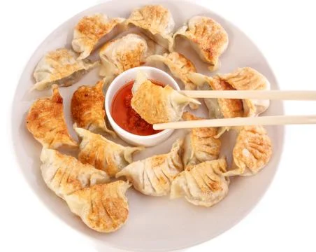 Fried dumplings Stock Photos