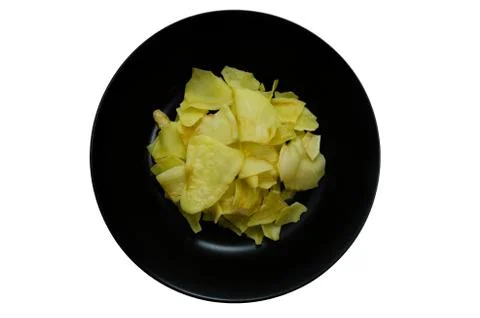 Fried Durian, Thailand snack Stock Photos
