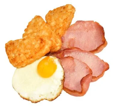 Fried Egg And Bacon Breakfast Stock Photos