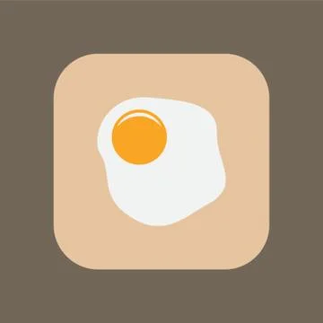 Fried Egg Stock-Illustration