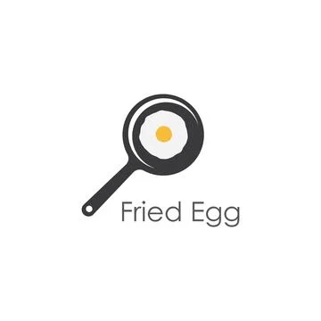 Fried egg illustration Stock-Illustration