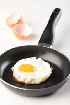 Fried egg Foto stock