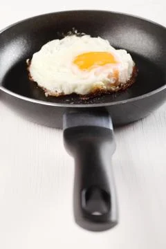 Fried egg Foto stock