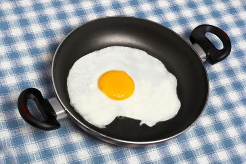 Fried egg Stock Photos