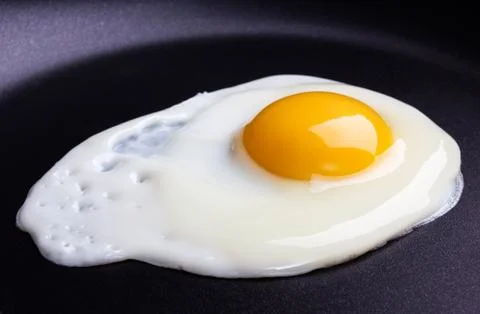Fried egg Foto stock