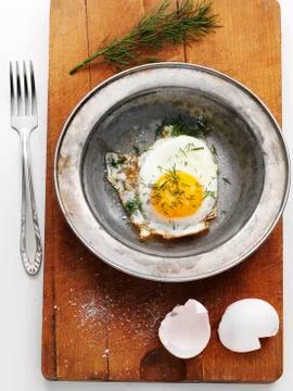Fried egg Stock Photos