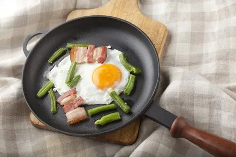 Fried egg Stock Photos