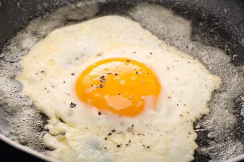 Fried egg Stock Photos
