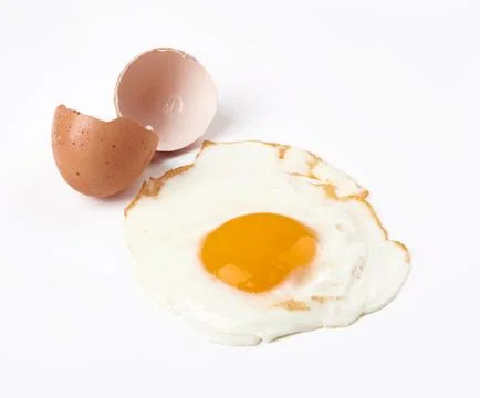 Fried egg Stock Photos