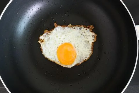 Fried egg Stock Photos