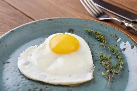 Fried egg Stock Photos