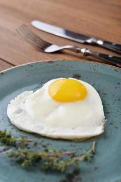Fried egg Stock Photos
