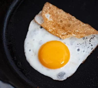 Fried egg Stock Photos