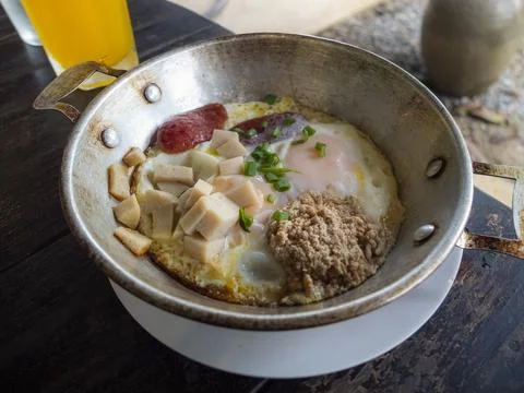 Fried egg Stock Photos