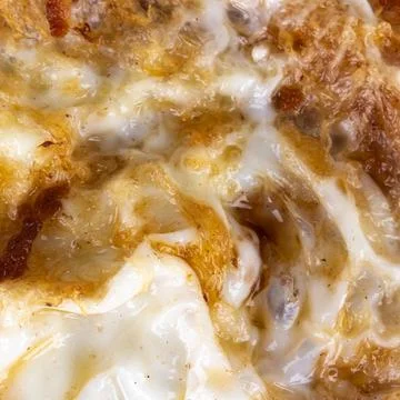 Fried egg texture background closeup Photos