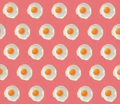 Fried eggFried Egg illustration background Illustrazione stock